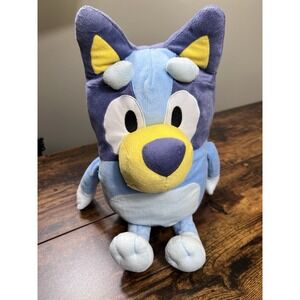 Luda Studios 2018 Bluey The Blue Heeler Large 18" Plush Stuffed Animal Big Soft